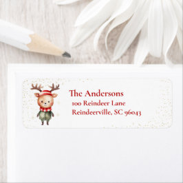 Niedlich Woodland Rentier Weihnachtself