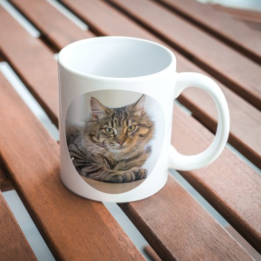 Niedlich World's Best Cat Mama 1 Foto Paw Print Kaffeetasse