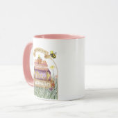 Niedlich würde ich lieber Bienen lesen Bookworm Ge Tasse (Vorderseite Links)