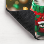Niedlich Xmas Chihuahua Mousepad (Ecke)