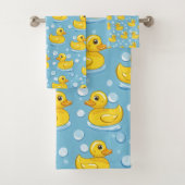 Niedlich Yello Rubber Ducks Badhandtuch Set (Insitu)