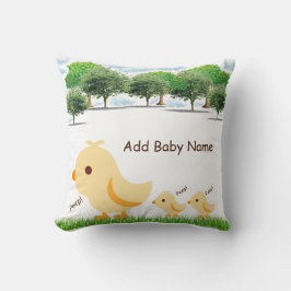Niedlich Yellow Baby Chick Kissen