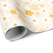Niedlich Yellow Daisy Geschenkpapier (Rolleneckpunkt)