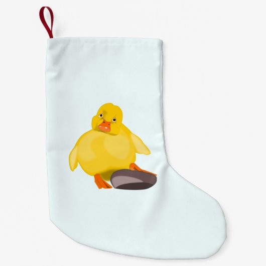 Niedlich Yellow Duck Weihnachts-Strumpf Kleiner Weihnachtsstrumpf (Vorderseite)