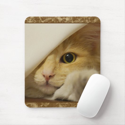 Niedlich Yellow Kitten Mousepad (Mit Mouse)