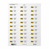 Niedlich Yellow Ladybug (Vorne)