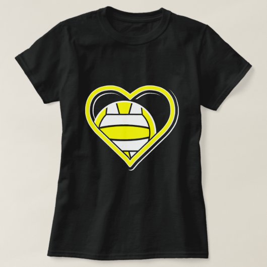 Niedlich Yellow Water Polo Shirt - Wasser Polo (Design vorne)