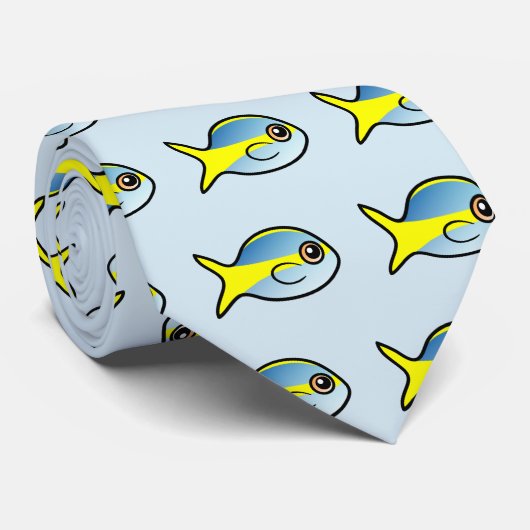 Niedlich Yellowtail Snapper Krawatte (Gerollt)