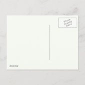 Niedlich Yoga Girl Danke | Blonde Hair Postcard Postkarte (Rückseite)