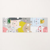 Niedlich Yogamatte (Rückseite (Horizontal))