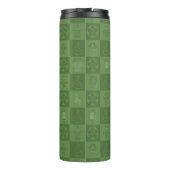 Niedlich Yokai Karasu Tengu | Japanische Folklore Thermosbecher (Rückseite)