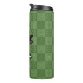 Niedlich Yokai Karasu Tengu | Japanische Folklore Thermosbecher (Nach rechts gedreht)