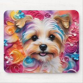 Niedlich Yorkie Colorful Mousepad