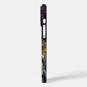 Niedlich Yorkie Dog Chic Lila Star Glam Terrier Case-Mate iPhone Hülle (Rückseite / Links)