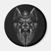 Niedlich Yorkie Magnet (Vorne)