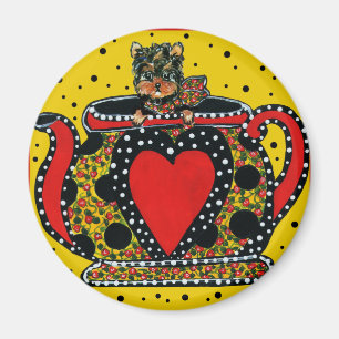 Niedlich Yorkie Poo Magnet