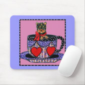 Niedlich Yorkie Poo Mousepad (Mit Mouse)