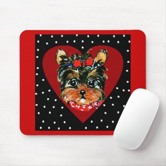 Niedlich Yorkie Poo Mousepad (Mit Mouse)