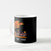 Niedlich Yorkshire Herbst Kawaii Yorkie It's Fall Kaffeetasse (Vorderseite Links)