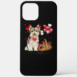 Niedlich Yorkshire Terrier Balloon Heart Valentine Case-Mate iPhone Hülle