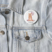 Niedlich Yorkshire Terrier Birthday Button (Beispiel)