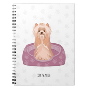 Niedlich Yorkshire Terrier Birthday Notebook Notizblock