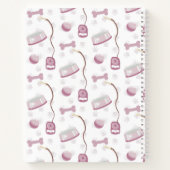 Niedlich Yorkshire Terrier Birthday Notizblock (Rückseite)