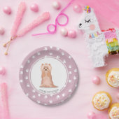 Niedlich Yorkshire Terrier Birthday Paper Tellers Pappteller (Party)