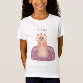 Niedlich Yorkshire Terrier Birthday T - Shirt (Vorderseite)