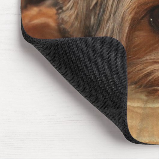 Niedlich Yorkshire Terrier Mousepad (Ecke)