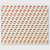 Niedlich Yorkshire Terrier Pattern Weihnachten Geschenkpapier (Flach)