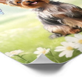 Niedlich Yorkshire Terrier Poster (Ecke)