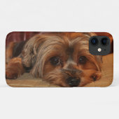 Niedlich Yorkshire Terrier Puppy Dog Case-Mate iPhone Hülle (Rückseite (Horizontal))