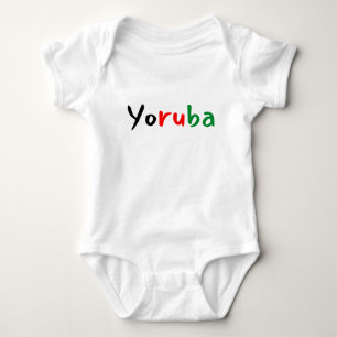 Niedlich Yoruba Baby Strampler