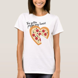 Niedlich You Gotta Pizza Me Herzenpuppe T-Shirt