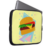 Niedlich Yummy Burger Laptopschutzhülle (Vorne Rechts)