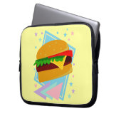 Niedlich Yummy Burger Laptopschutzhülle (Vorderseite Links)
