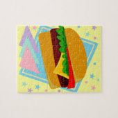 Niedlich Yummy Burger Puzzle (Horizontal)