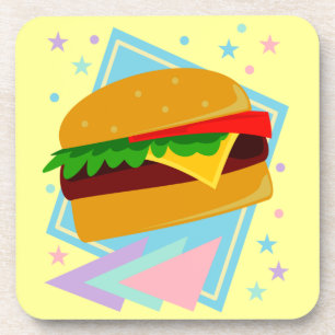 Niedlich Yummy Burger Untersetzer