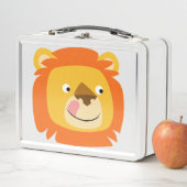 Niedlich Yummy Cartoon Lion Metall Lunch Box (Beispiel)