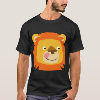 Niedlich Yummy Cartoon Lion T - Shirt