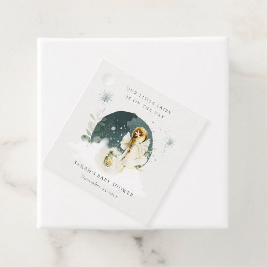 Niedlich zauberhafte Märchendusche auf dem Weg Geschenkanhänger (Beispiel)