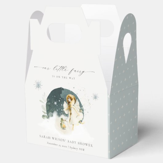 Niedlich zauberhafte Märchendusche auf dem Weg Geschenkschachtel (Geöffnet)