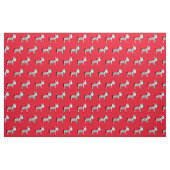 Niedlich Zebra Kid Baby Kinderzimmer Red Stoff (Fat Quarter (45,7 x 55,9 cm))