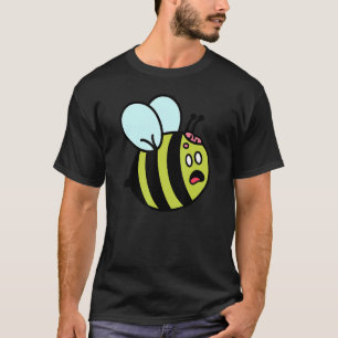Niedlich Zombie Bee Zombee Halloween Graphic Sarca T-Shirt