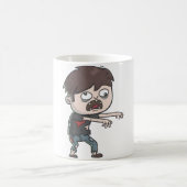 Niedlich Zombie Boy Kaffeetasse (Mittel)