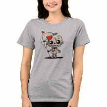 Niedlich Zombie Friend - herzförmige Liebe