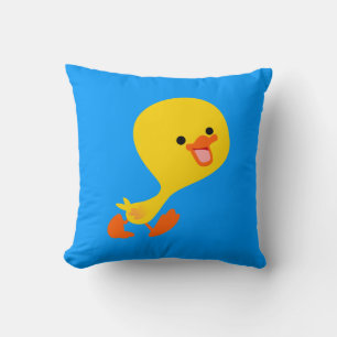 Niedlich zu Fuß Cartoon Duckling Kissen