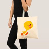 Niedlich zu Fuß Cartoon Duckling Tasche (Vorderseite (Produkt))