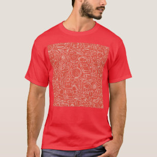 Niedlich zurück zum Schuldesign T-Shirt